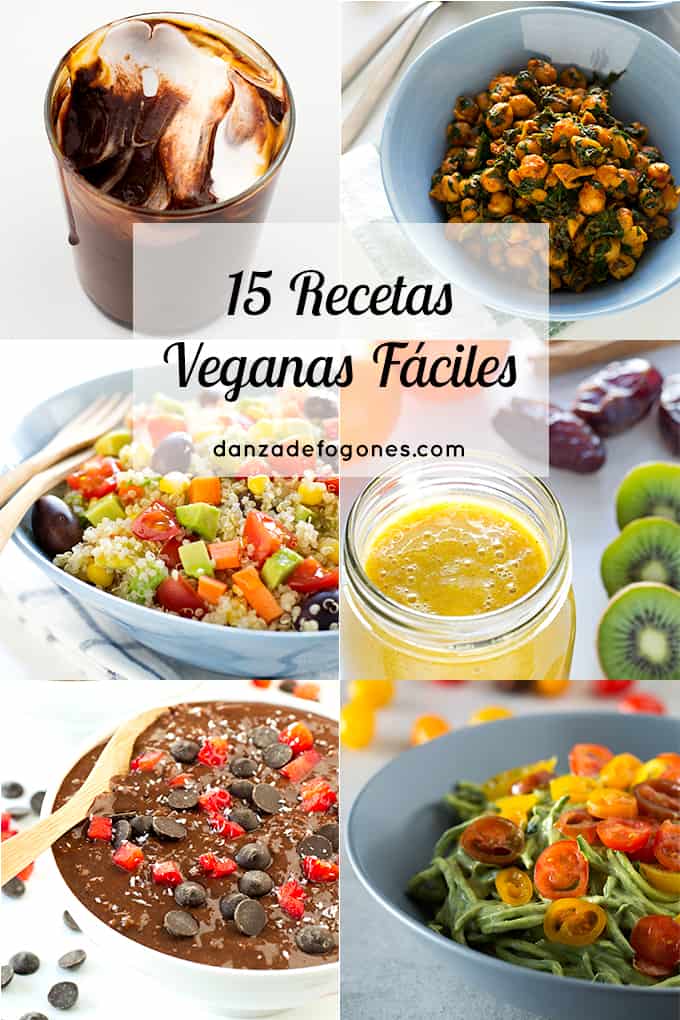 15 Recetas Veganas Fáciles