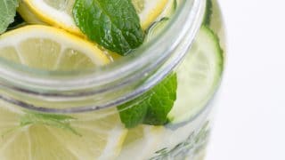 dieta de agua de pepino y limon