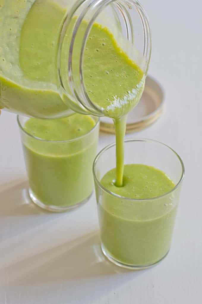 smoothies verdes para desayuno