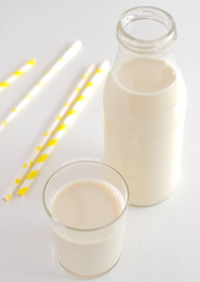 Leche produce me porque la gases de soja