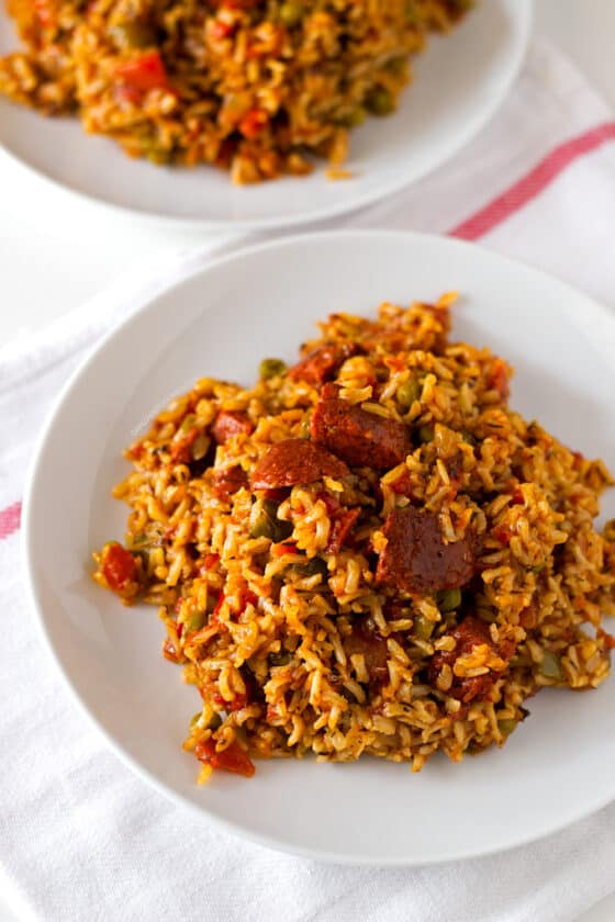 Arroz Con Chorizo Vegano Danza De Fogones