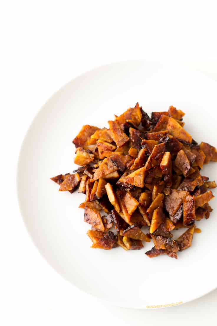 Bacon de Tempeh Danza de Fogones