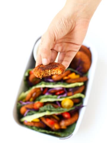 Receta de falafel al horno | danzadefogones.com #vegan #vegano