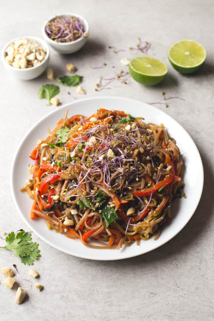 Path Tai Pad Thai Vegano - Danza de Fogones