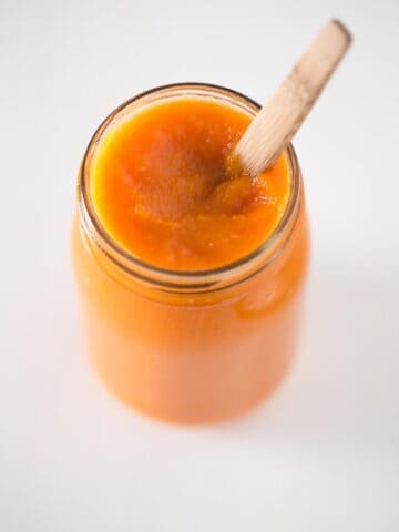 Puré de Calabaza Casero - El puré de calabaza es un ingrediente muy popular en la cocina americana y es muy fácil de preparar, sólo se necesita un ingrediente: calabaza.