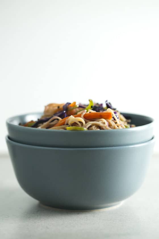 Wok de Noodles Sin Gluten y Verduras Danza de Fogones