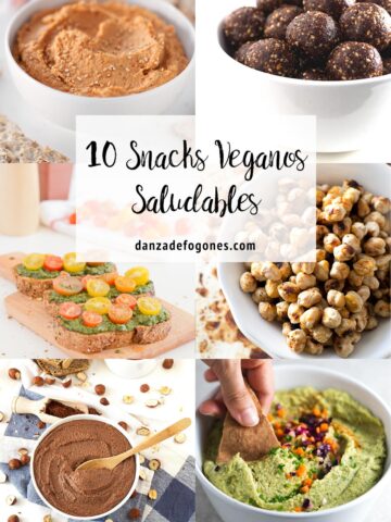 10 Snacks Veganos Saludables