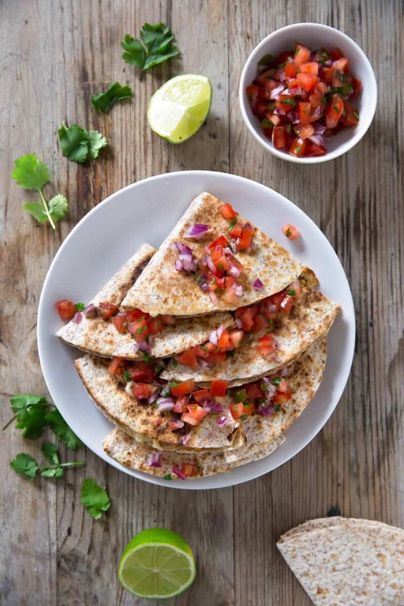 Quesadillas Veganas Danza de Fogones