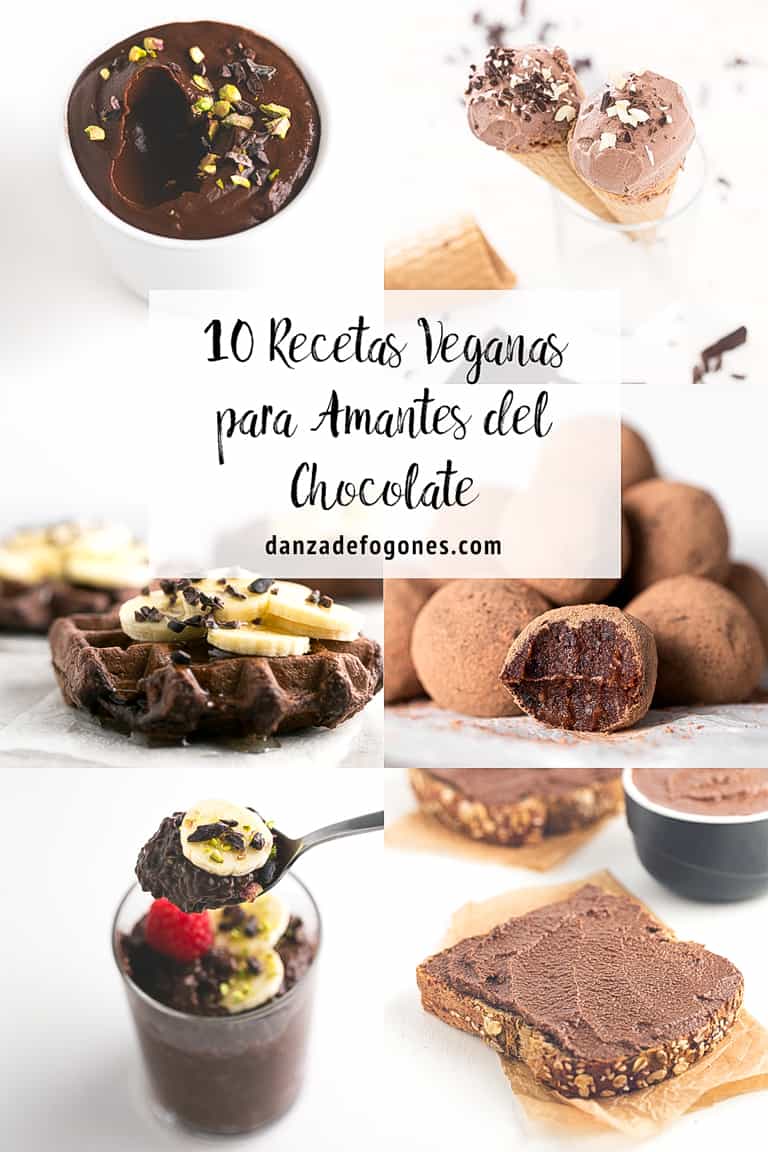 10 Recetas Veganas Para Amantes del Chocolate