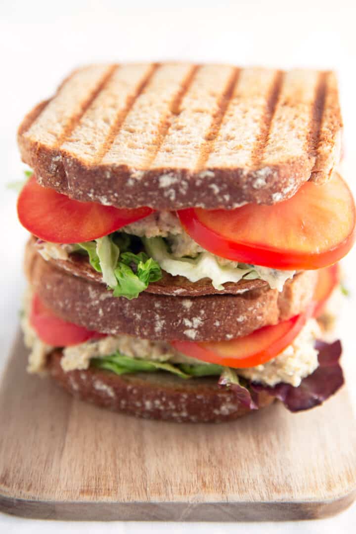 Sandwich De Atún Vegano - Danza De Fogones