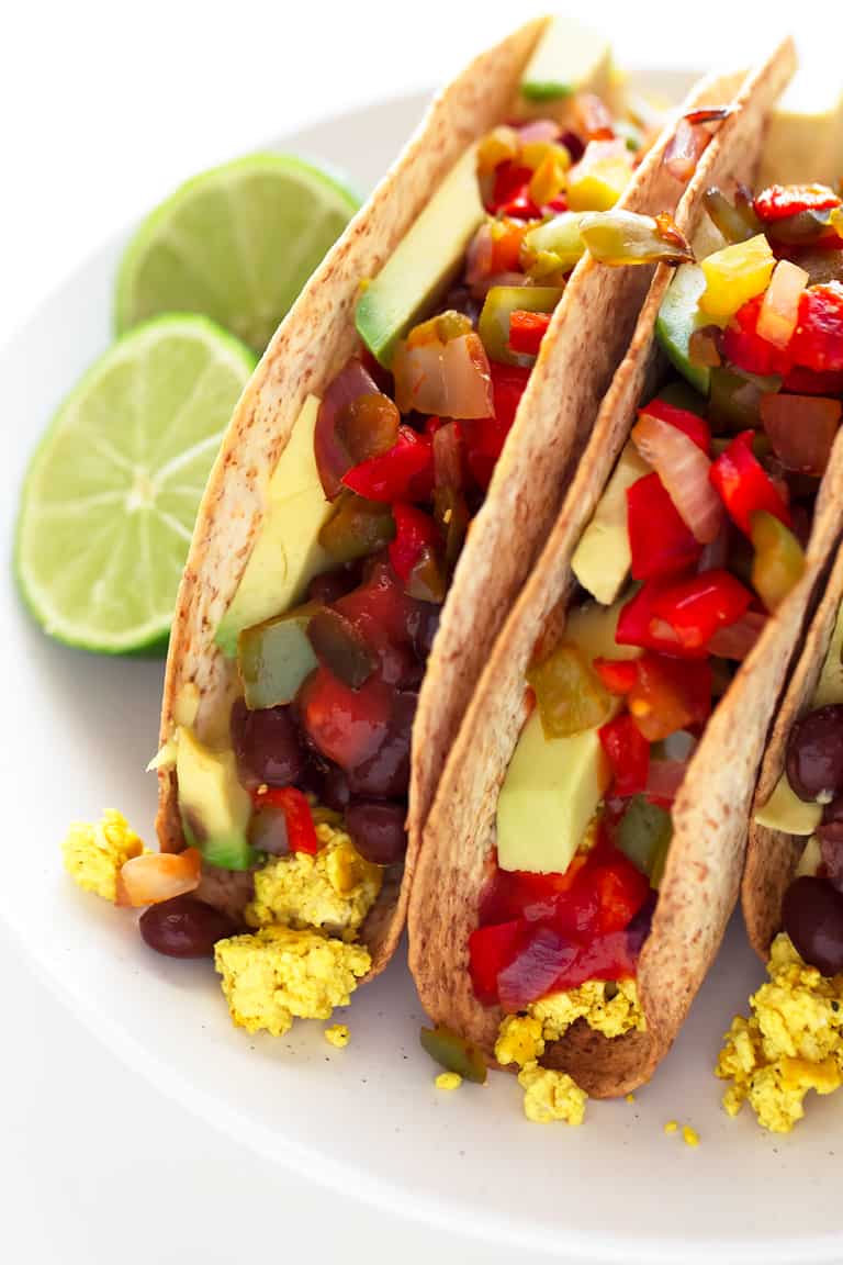 Tacos Veganos de Desayuno - Danza de Fogones