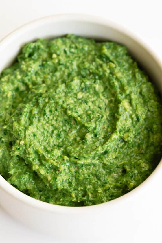 Pesto de Kale Vegano Danza de Fogones