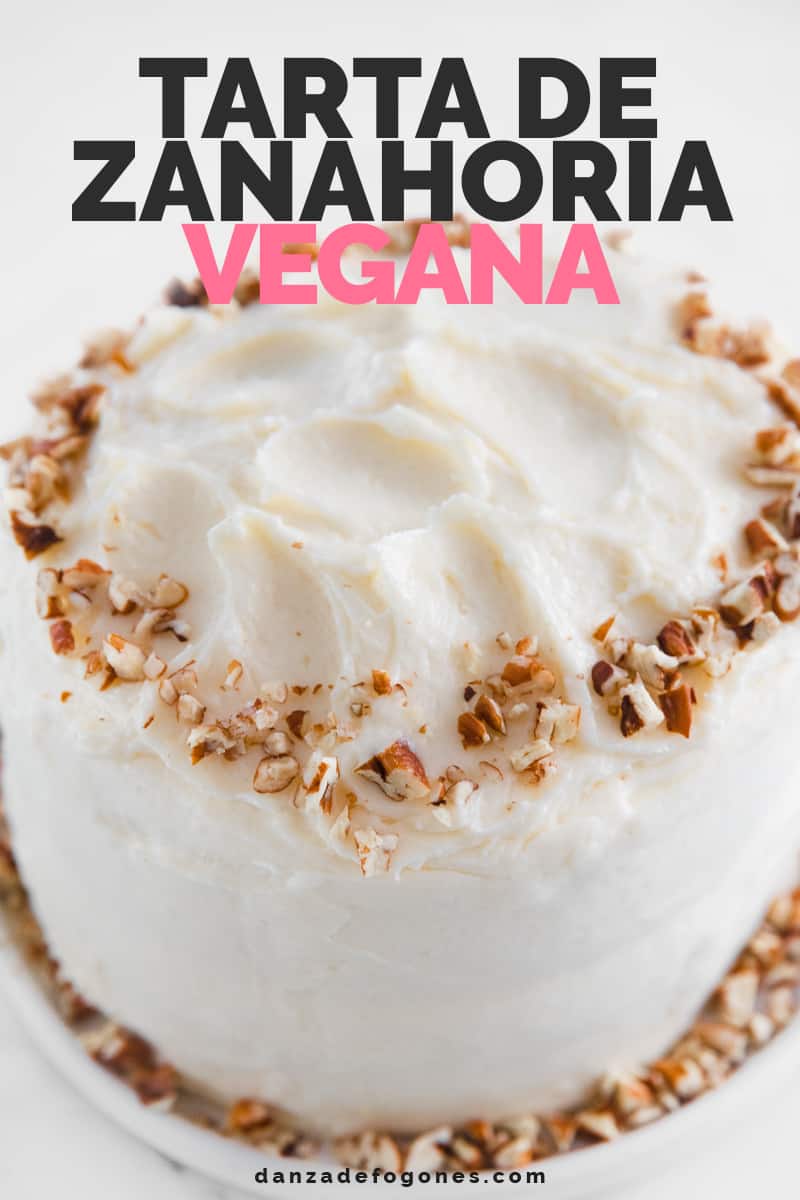 Tarta De Zanahoria Vegana - Danza De Fogones