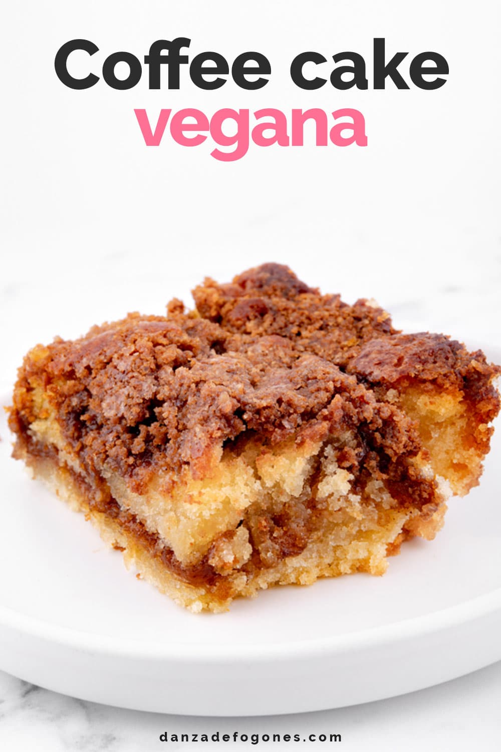 Vegan Coffee Cake Danza de Fogones Lord Healthy