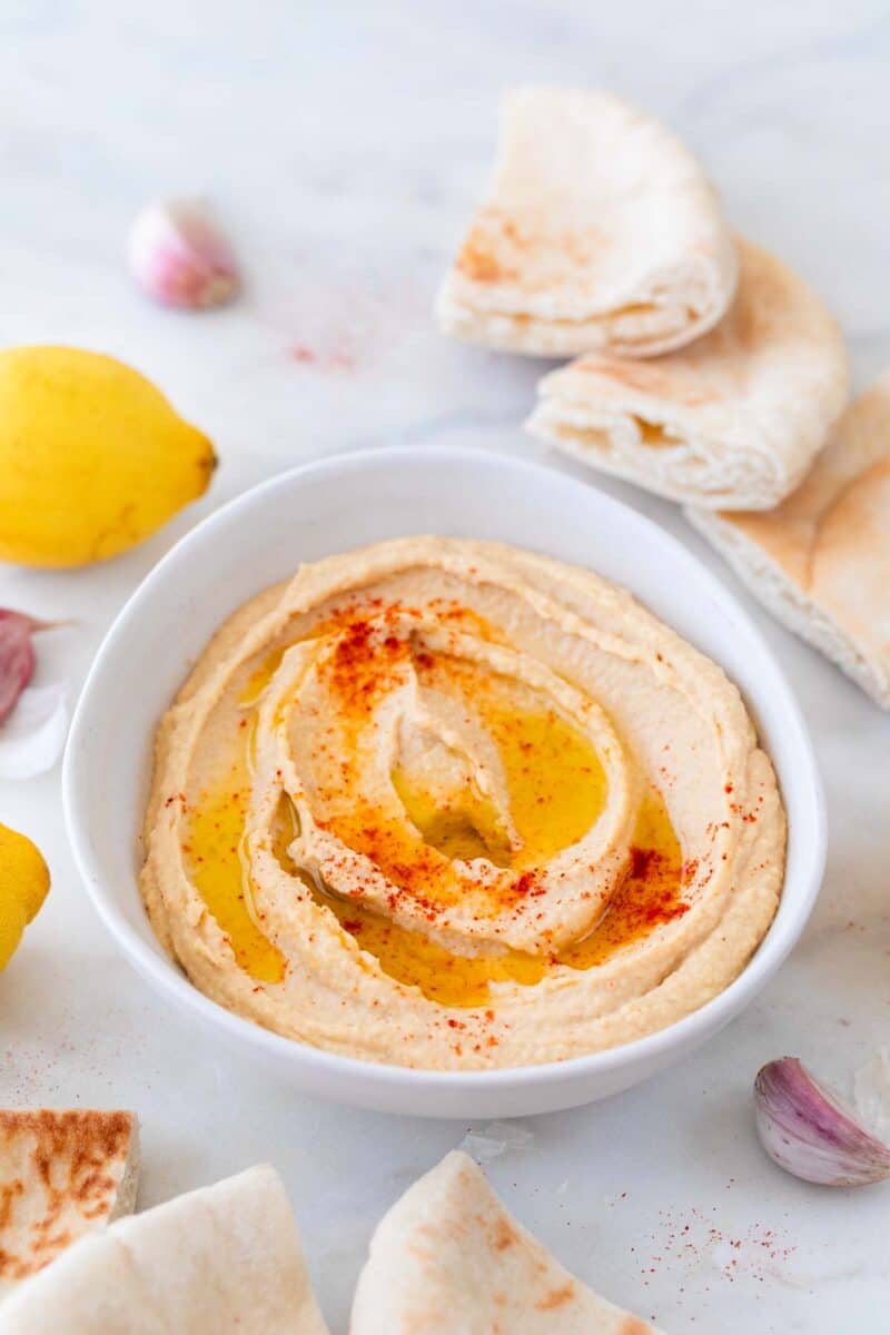 Cómo Hacer Hummus Casero de Garbanzos Danza de Fogones