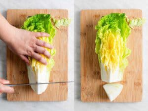 Collage sobre cómo quitar el tallo central