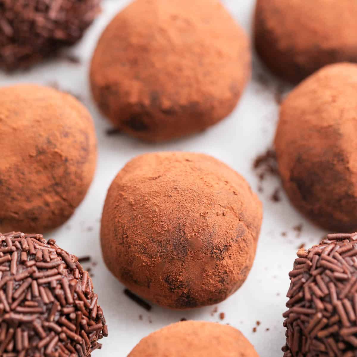 Trufas de chocolate-image