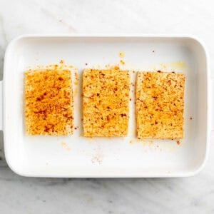 Filetes de tofu con especias