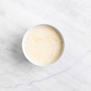 Leche vegetal con vinagre